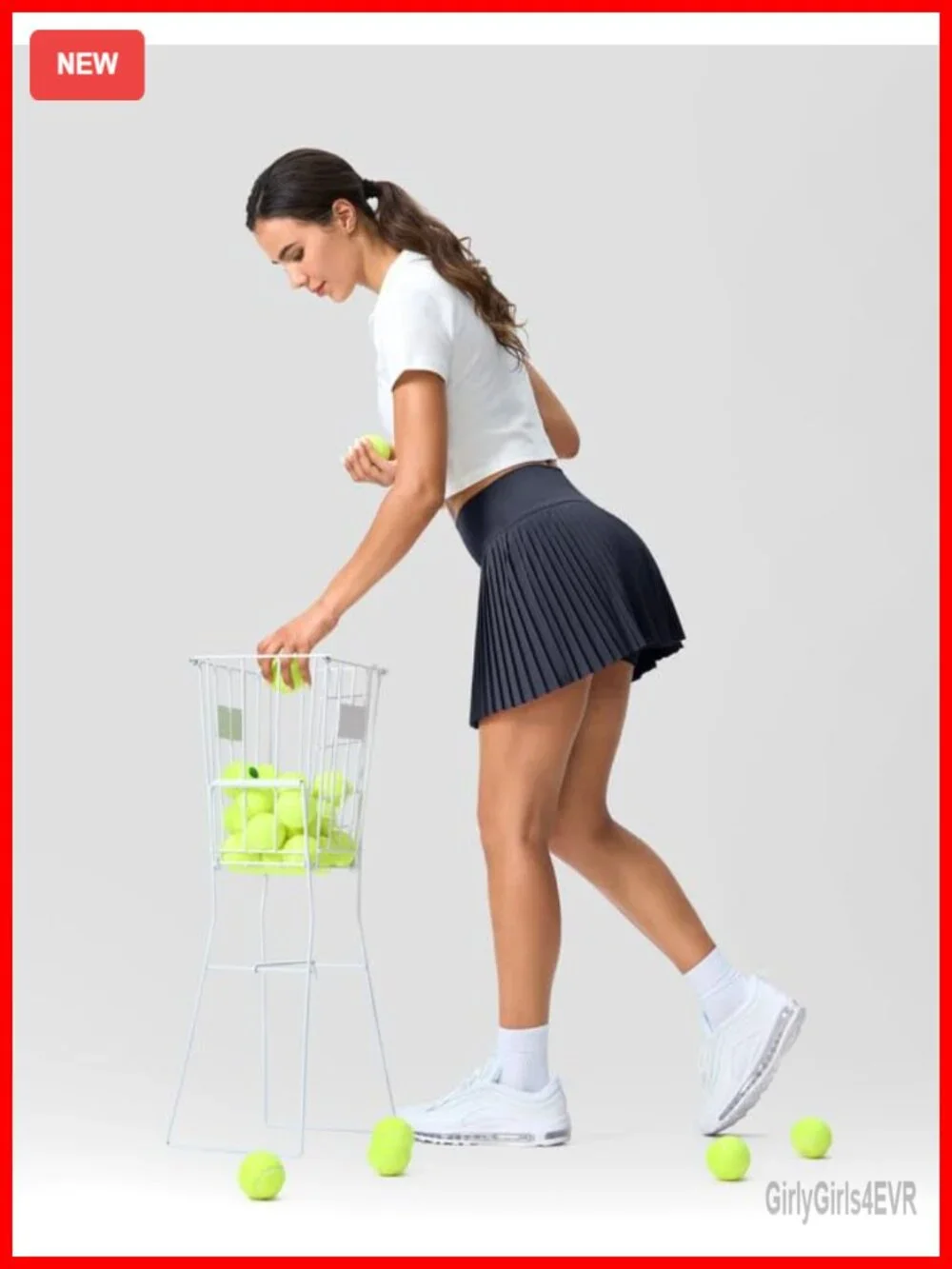 Pleated Tennis Skirt for Women with Pockets High Waisted Athletic Golf Skort